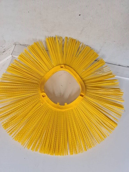 Borste fullplast 600-7” Zig-Zag