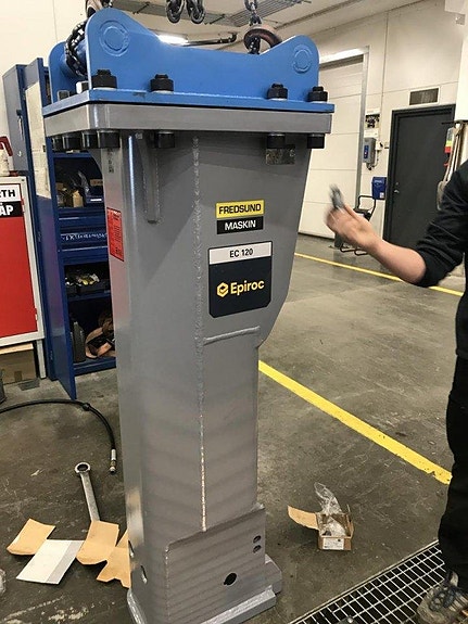 Epiroc / Atlas Copco EC120 Hydraulhammare 2 of 5