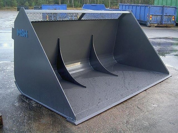 Snöskopa,Lättmaterial 5 kbm Stora BM Fästet 2 of 4