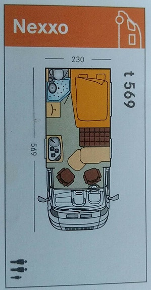 Bürstner Nexxo T 569 " Dubbelsäng " AC " 13 of 13
