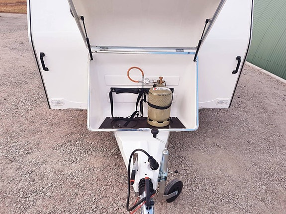 NW Hjovagn S kassettoa,  625kg +125kg =750kg, 110W solceller 6 of 11