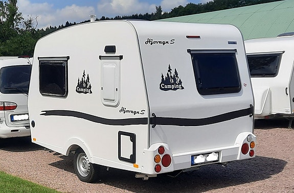 NW Hjovagn S kassettoa,  625kg +125kg =750kg, 110W solceller 3 of 11