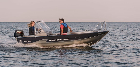 Linder Sportsman 445 MAX-26 med Suzuki 25/30hk KAMPANJ 8 of 9