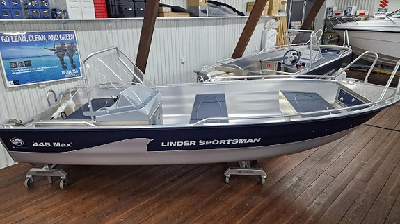 Linder Sportsman 445 MAX-26 med Suzuki 25/30hk KAMPANJ 3 of 9