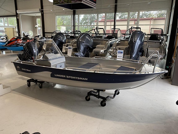 Linder Sportsman 445 MAX med Yamaha F25GETL 2 of 6