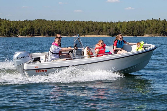 TERHI 450 CC & HONDA 40 HK - 2026