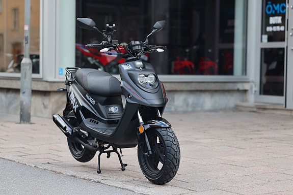 Motocr Big Max Naked | Mattsvart |  45km/h 3 of 15