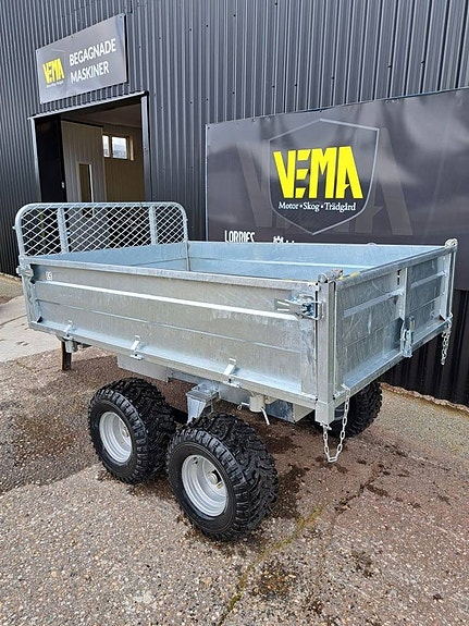 -- IRON BALTIC  ECO 1500 HYDRAULISK TIPPVAGN 2 of 7