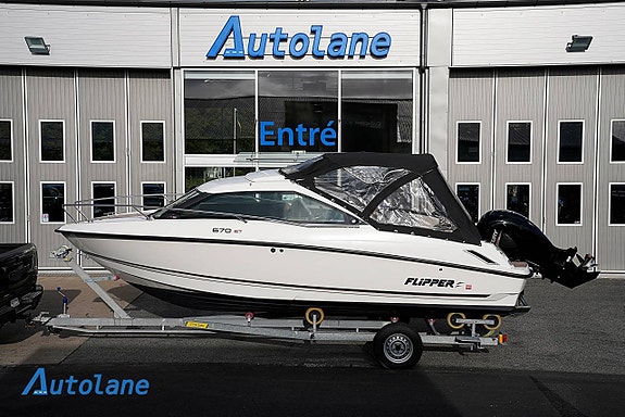 FLIPPER 670 ST HP MERCURY F150 2020 *inkl. Båttrailer Byte
