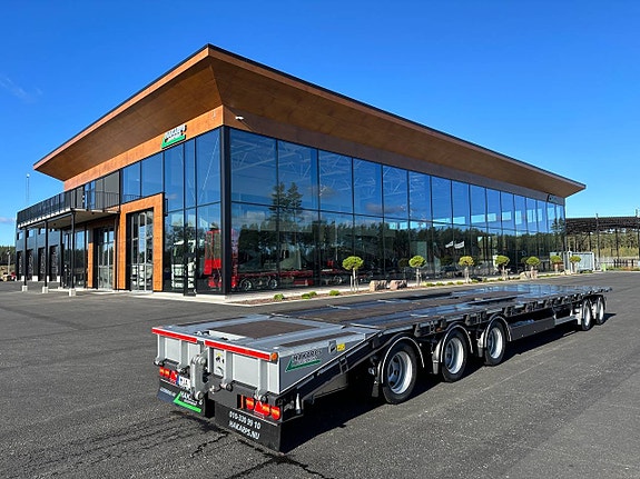 Hakarps - 5 axlad kombivagn för 2 flak, 970mm