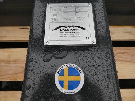 WLT Containerskrapa 6m Stora BM Fästet 6 of 6