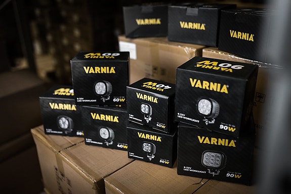 Högkvalitativ arbetsbelysning från Varnia
