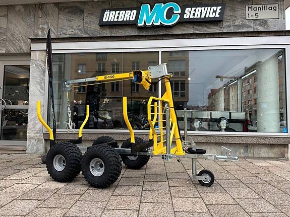 -- ATV Komplett Timmervagn m. Elvinsch Boggie | Finansiering