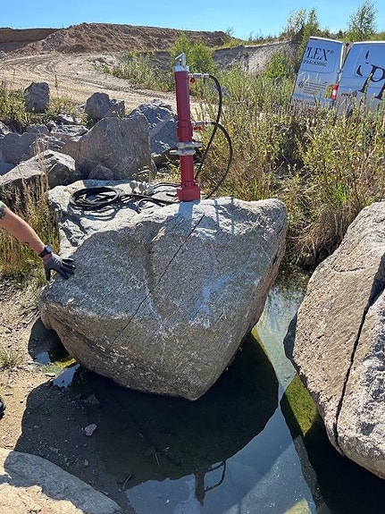 Hydraulisk spräck-kil 5 of 5