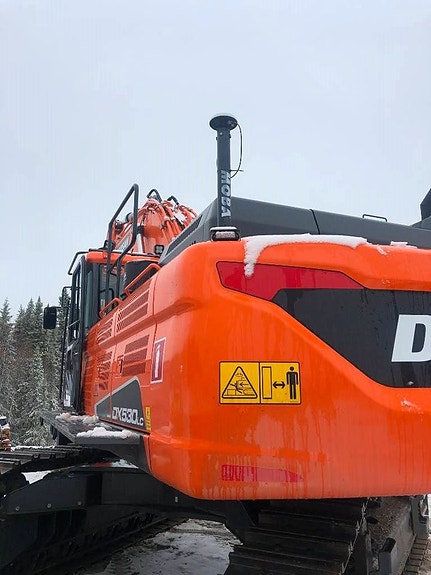 Doosan DX 530 LC-5 , Begagnad SÄLJES 18 of 24