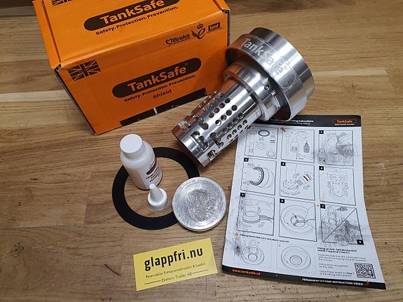 TankSafe Tankrörslås Volvo, DAF, MAN, Mercedes mfl