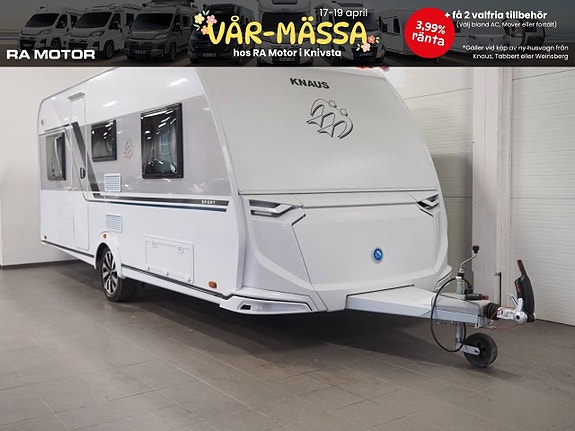 Knaus Sport 500 EU Design-paket I Golvvärme