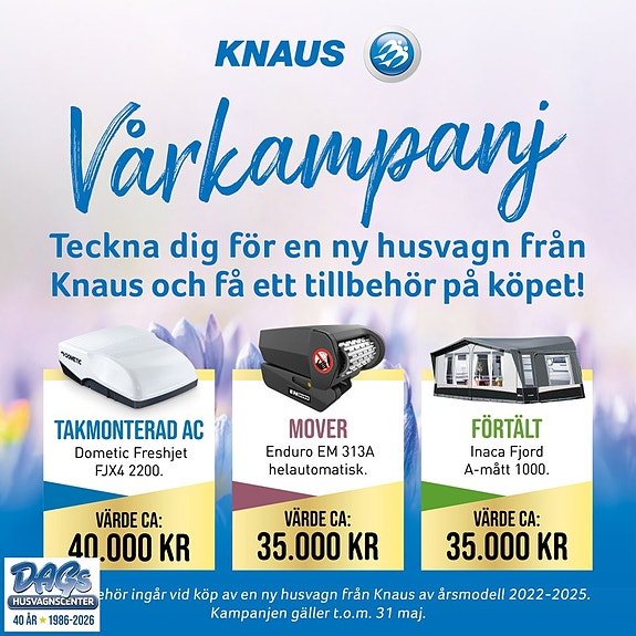 Knaus Südwind 650 UX 60 Years Celebration