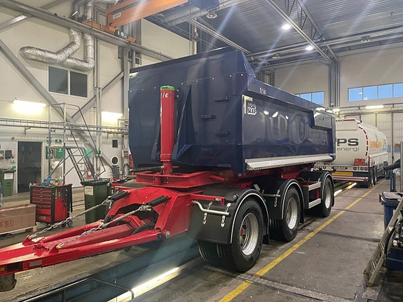 Trio släp originalet 30-ton tipp 7 of 10