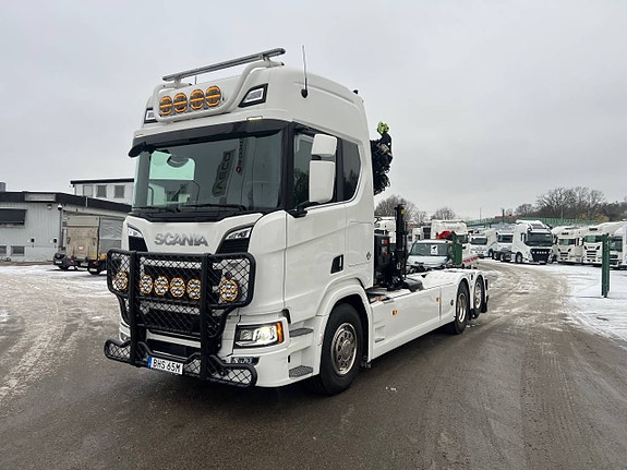 Scania R530 V8 6x2*4 Kranväxlare Hiab 232-E5 Kran