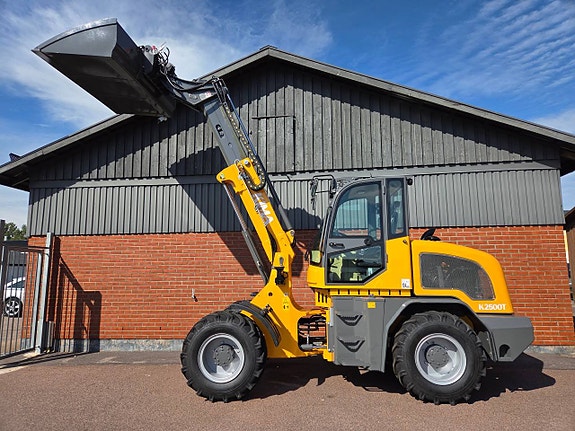 Teleskoplastare Kima K2500T ink redskap, Finns i lager!