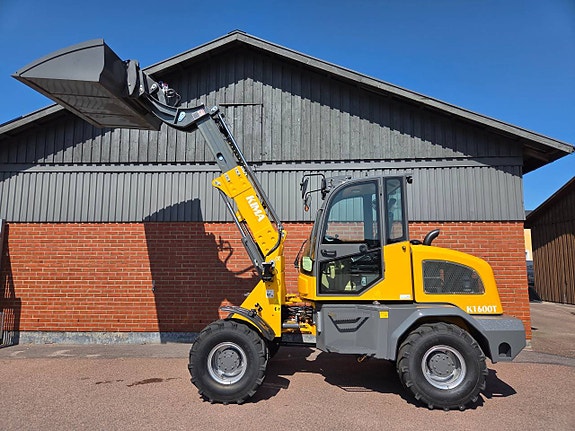 Teleskoplastare Kima K1600T, skopa & gafflar. I lager!