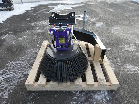 Holms Ogräsborste med Grävfäste S40,S45,S50,S60 4 of 5