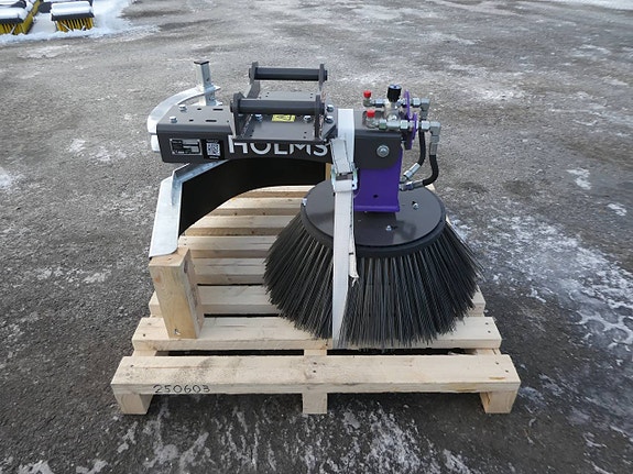 Holms Ogräsborste med Grävfäste S40,S45,S50,S60 5 of 5