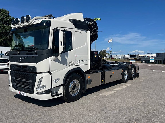 Volvo FM13 500 6x2*4 Kranväxlare Hiab 262 E6 Kran