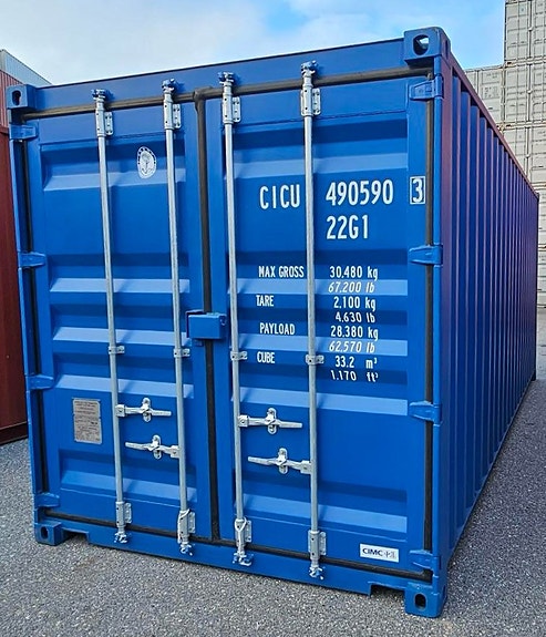 Nya 20 fot och 40 fot container i Helsingborg till bra pris!