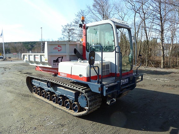 Uthyres Takeuchi dumper TCR 50 5 of 5