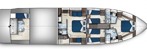 Båtgiganten AB / Galeon 680 FLY från 2020 / Omg lev 11 of 11