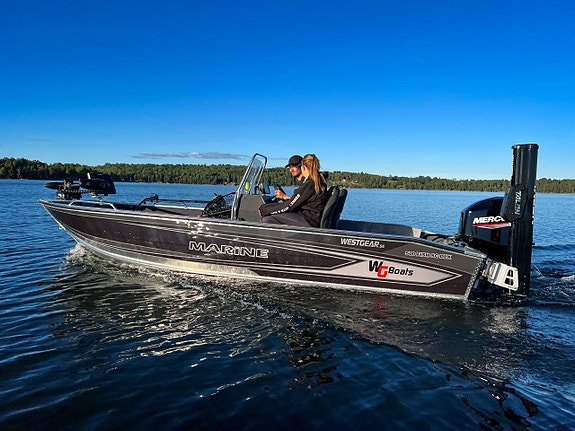 WG Boats Marine 500DLX SC sportfiskebåt med Mercury F50