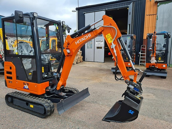 NY  HITACHI ZX19-6 2ton 2026  TILT & 3st SKOPOR  329.000:-
