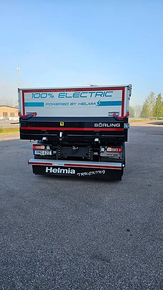 NY! Volvo Electric Tipp & Kran med HIAB 232 EL 5 of 9