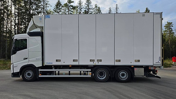 Ny! Volvo FH Gasbil med Norfrig 2 Zoners Kyl & Frys 10 of 10