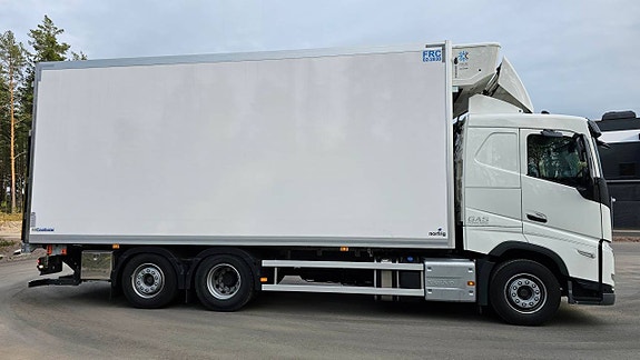 Ny! Volvo FH Gasbil med Norfrig 2 Zoners Kyl & Frys 9 of 10