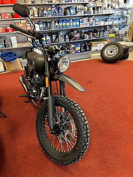 Viarelli Scrambler KLASS 1 – 45 km/h - 4-takt - moped 2 of 16