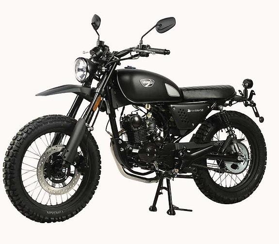 Viarelli Scrambler KLASS 1 – 45 km/h - 4-takt - moped 13 of 16