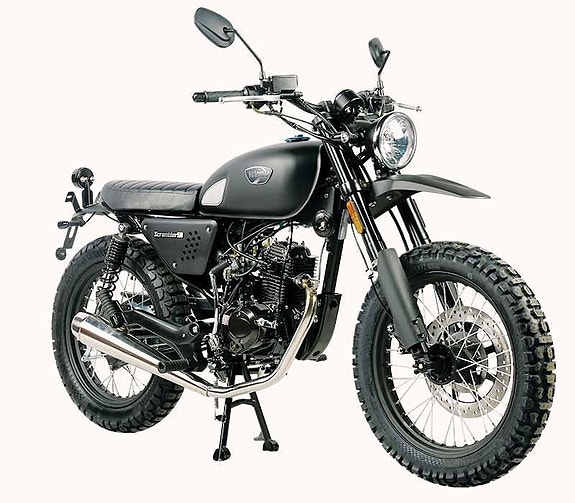 Viarelli Scrambler KLASS 1 – 45 km/h - 4-takt - moped 7 of 16