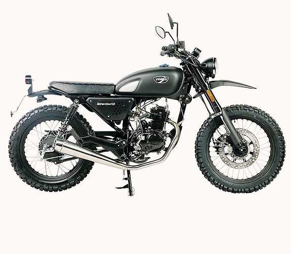 Viarelli Scrambler KLASS 1 – 45 km/h - 4-takt - moped 8 of 16
