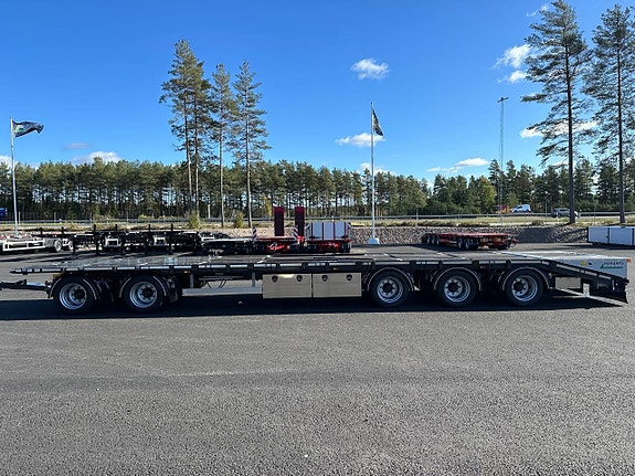 Hakarps - 5 axlad kombivagn för 2 flak, 970mm OMGÅENDE LEV 5 of 5