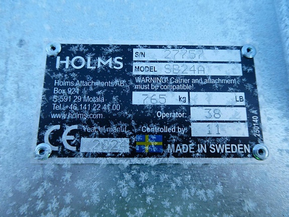 Ny Holms Sandspridarskopa  med Radiostyrd Utmatning Stora BM 6 of 6