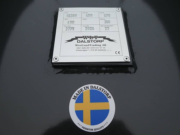 Ny Svensktillverkad Kabelskopa 350mm Grävfäste S70 6 of 6