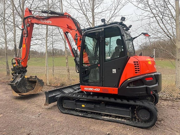 Kubota KX 080-4 7 of 10