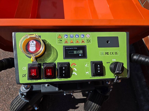 Workman EH50. Eldriven minidumper 3 of 6