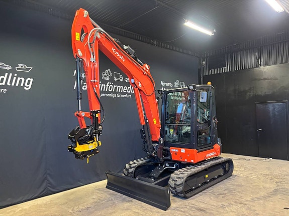 NY Kubota KX060-5 - 5 ÅRS GARANTI MED FRIA TIMMAR! 4 of 11