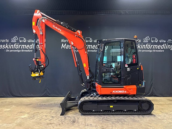 NY Kubota KX060-5 - 5 ÅRS GARANTI MED FRIA TIMMAR! 3 of 11
