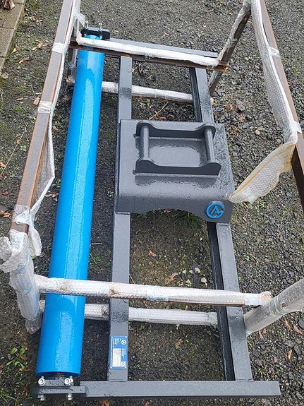 Planeringsbalk med rulle S40- 2 meter