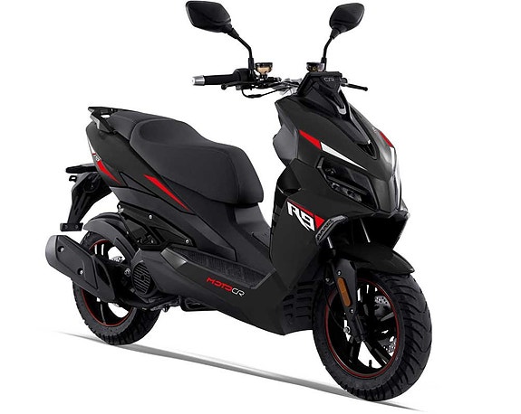 MotoCR R9 SP 4T EFI EURO5 4-takt EU-moped svart